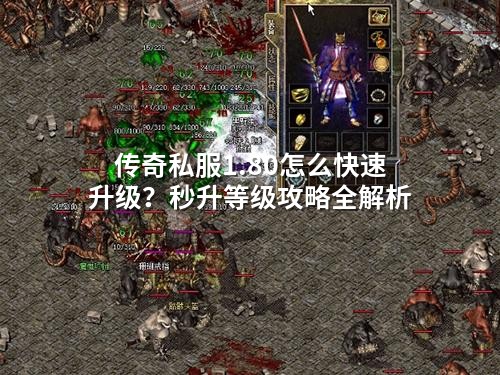 传奇私服1.80怎么快速升级？秒升等级攻略全解析